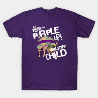 Purple Up For Military Kids - Military Purple-Up 2023 Day T-Shirt